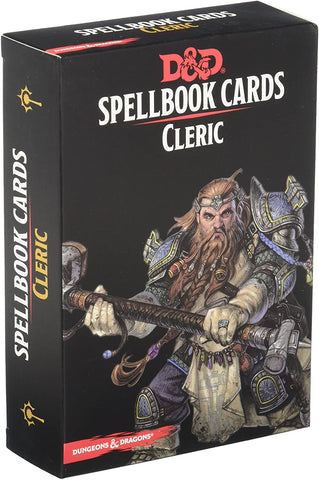 Cleric V2 - Dungeons and Dragons 5e Spellbook Cards