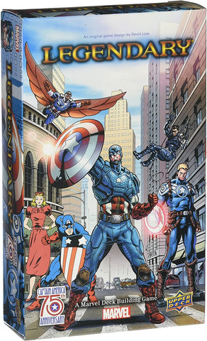 Legendary - Deck Building Game: Captain America 75th Anniversary Expansion