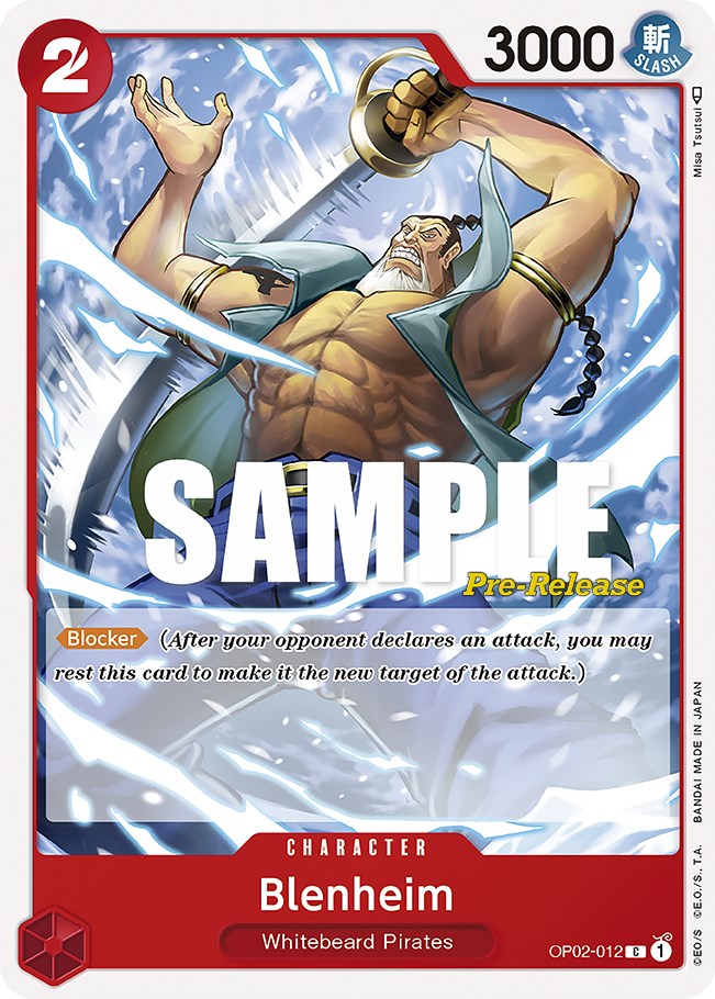 Image of Blenheim [Paramount War Pre-Release Cards]