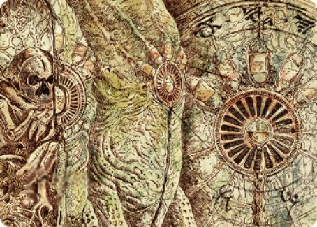 Image of Phyrexian Processor Art Card [The Brothers' War Art Series]