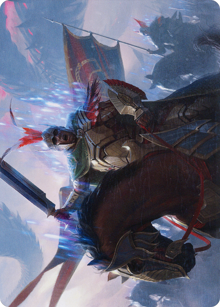 Image of Marshal of Zhalfir Art Card [March of the Machine Art Series]