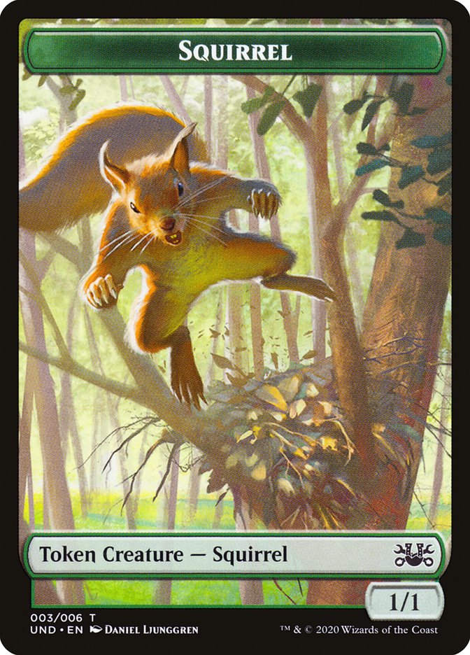 Image of Beeble // Squirrel Double-Sided Token [Unsanctioned Tokens]