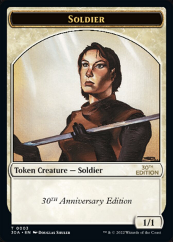 Image of Soldier Token [30th Anniversary Tokens]