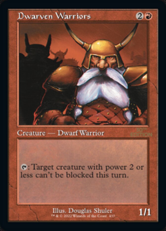 Image of Dwarven Warriors (Retro) [30th Anniversary Edition]