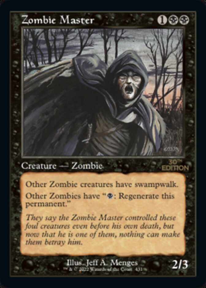 Image of Zombie Master (Retro) [30th Anniversary Edition]