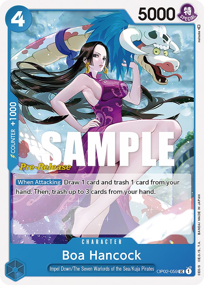 Image of Boa Hancock [Paramount War Pre-Release Cards]