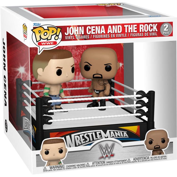 Image of John Cena and The Rock (Pop! WWE) 2 Pack