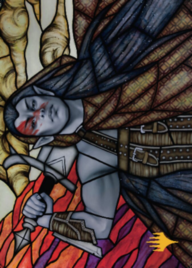 Image of Radha, Coalition Warlord Art Card (Gold-Stamped Signature) [Dominaria United Art Series]