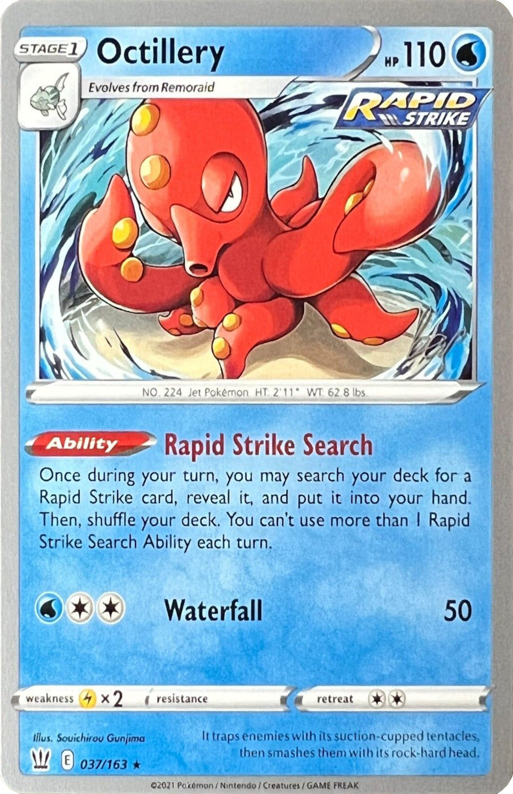 Image of Octillery (037/163) (Cheryl Again - Sebastian Lashmet) [World Championships 2022]
