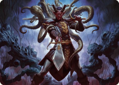 Image of Zevlor, Elturel Exile Art Card (42) [Commander Legends: Battle for Baldur's Gate Art Series]