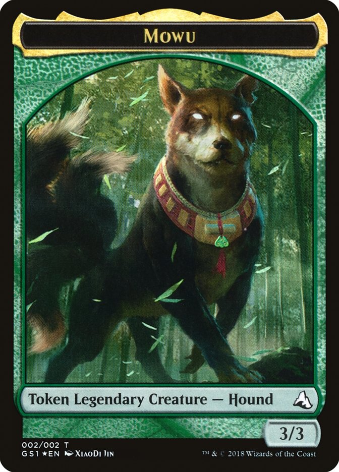 Image of Mowu // Mowu Double-Sided Token [Global Series Jiang Yanggu & Mu Yanling]