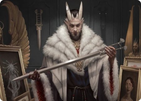 Image of Lord Xander, the Collector Art Card [Streets of New Capenna Art Series]