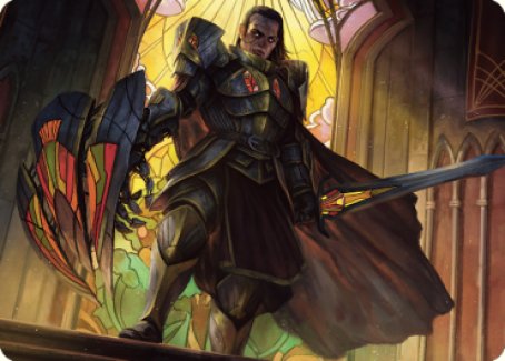 Image of Benalish Sleeper Art Card [Dominaria United Art Series]