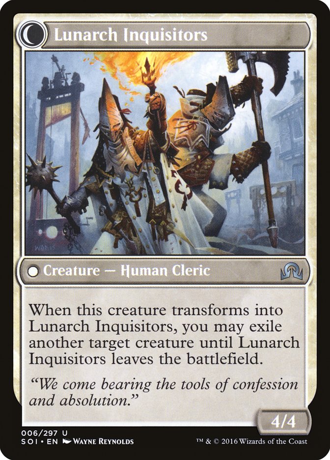Image of Avacynian Missionaries // Lunarch Inquisitors [Shadows over Innistrad]