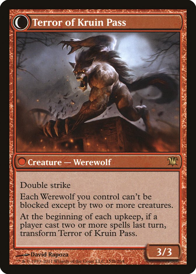 Image of Kruin Outlaw // Terror of Kruin Pass [Innistrad]