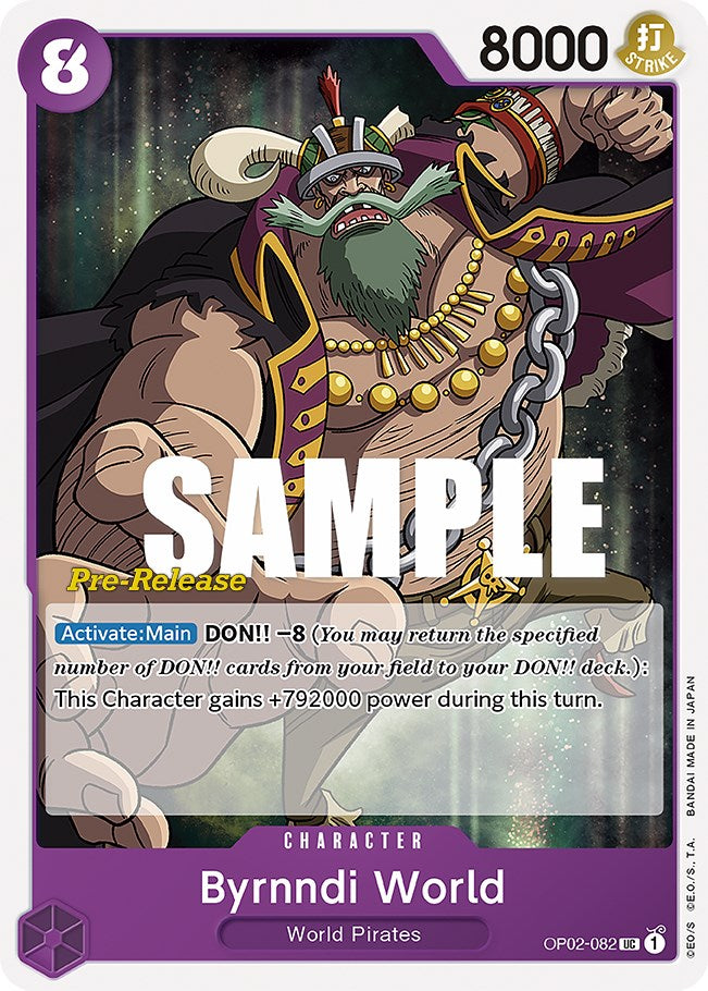 Image of Byrnndi World [Paramount War Pre-Release Cards]