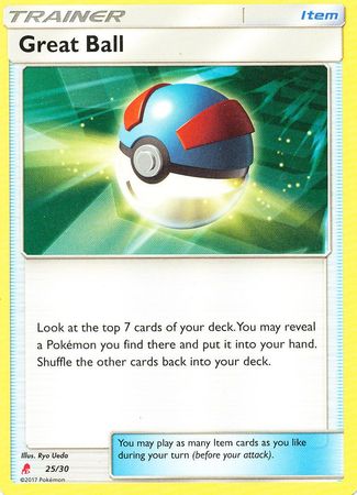 Image of Great Ball (25/30) [Sun & Moon: Trainer Kit - Lycanroc]