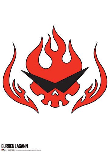 Image of GURREN LAGANN DAI GURREN WALL SCROLL