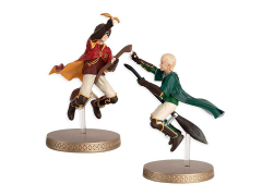 Harry & Draco on Brooms (Quidditch Duo) (Year 2) Figurine Collection