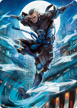 Image of Kaito Shizuki 1 Art Card [Kamigawa: Neon Dynasty Art Series]