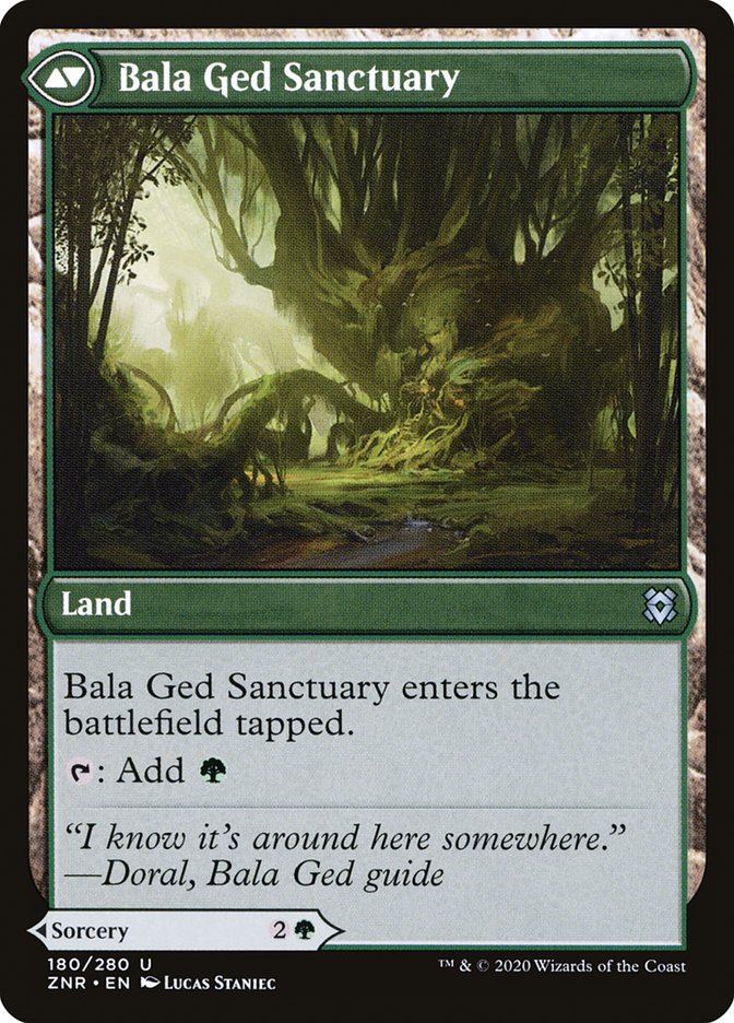 Image of Bala Ged Recovery // Bala Ged Sanctuary [Zendikar Rising]