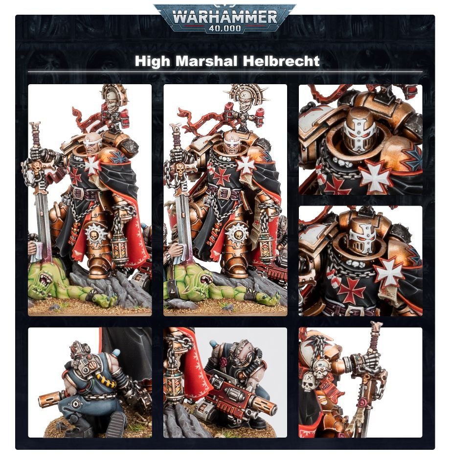 Image of Black Templars High Marshal Helbrecht Warhammer 40,000