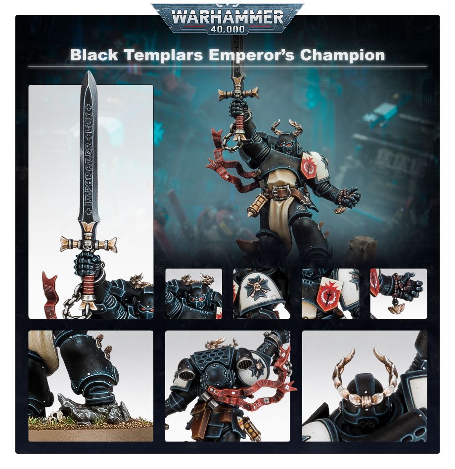 Image of Black Templars Emperor's Champion Warhammer 40,000