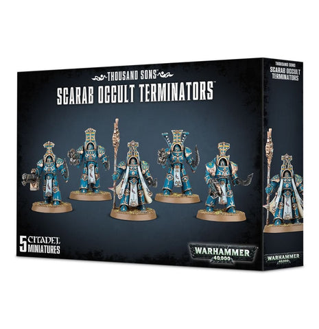 Warhammer 40k: Thousand Sons - Scarab Occult Terminators