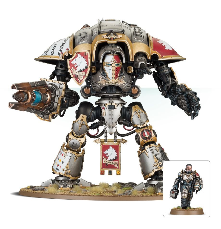 Image of Warhammer 40.000: Imperial Knight Preceptor Canis Rex