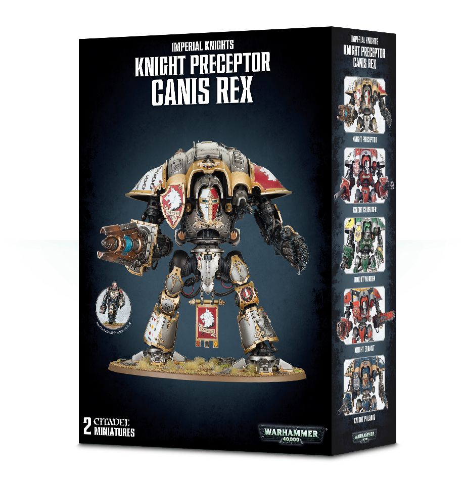 Image of Warhammer 40.000: Imperial Knight Preceptor Canis Rex