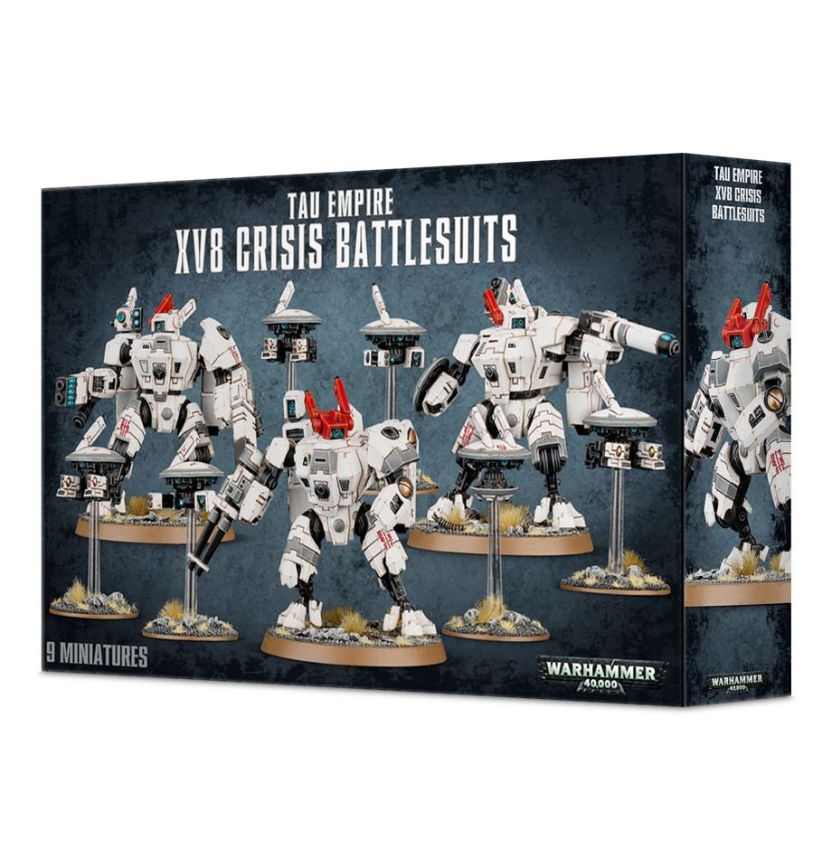 Image of Warhammer 40,000: T'au Empire - XV8 Crisis Battlesuits