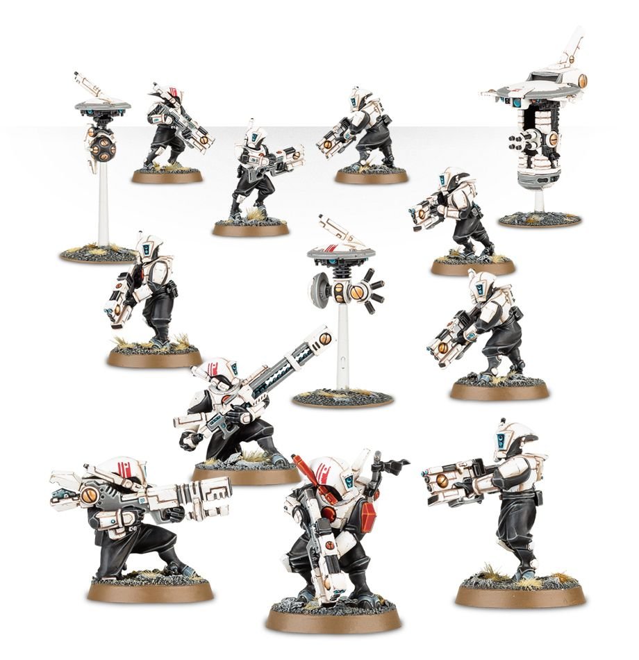 Image of Warhammer 40,000: T'au Empire - Pathfinder Team