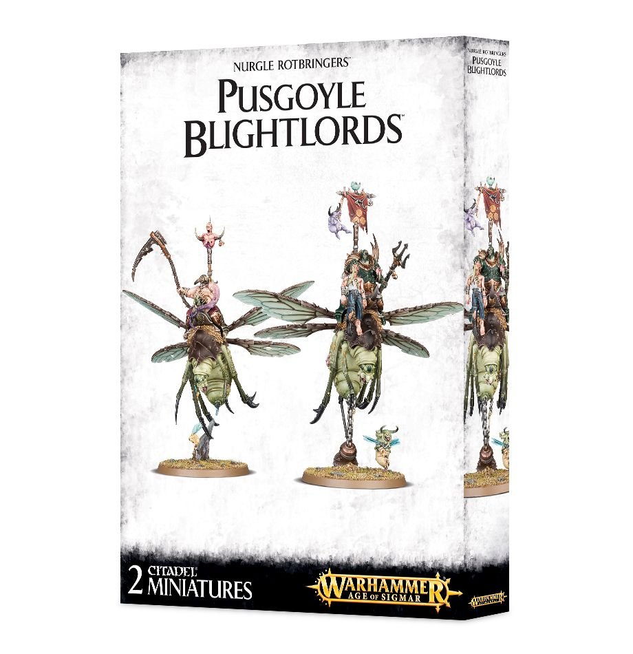 Image of Warhammer Age of Sigmar: Nurgle Rotbringers - Pusgoyle Blightlords