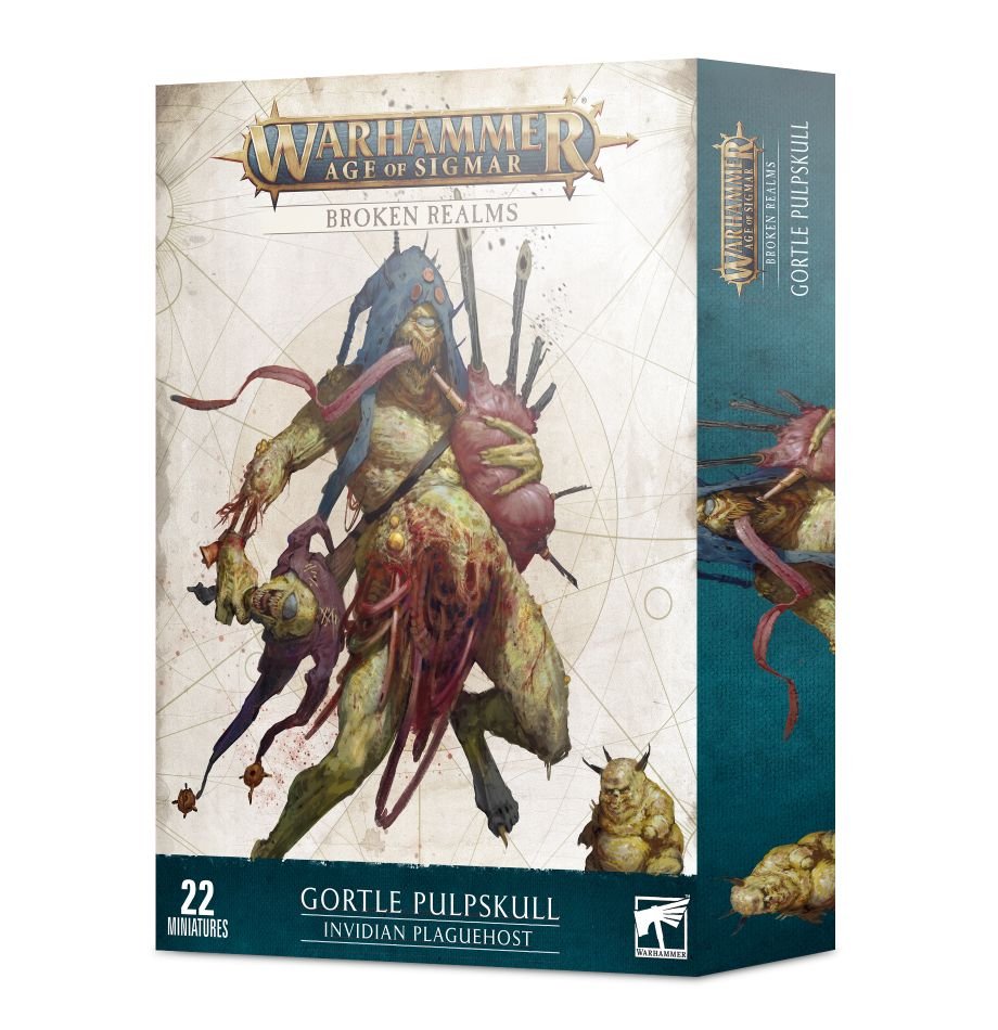 Image of Warhammer Age of Sigmar: Broken Realms Gortle Pulpskull invidian plaguehost