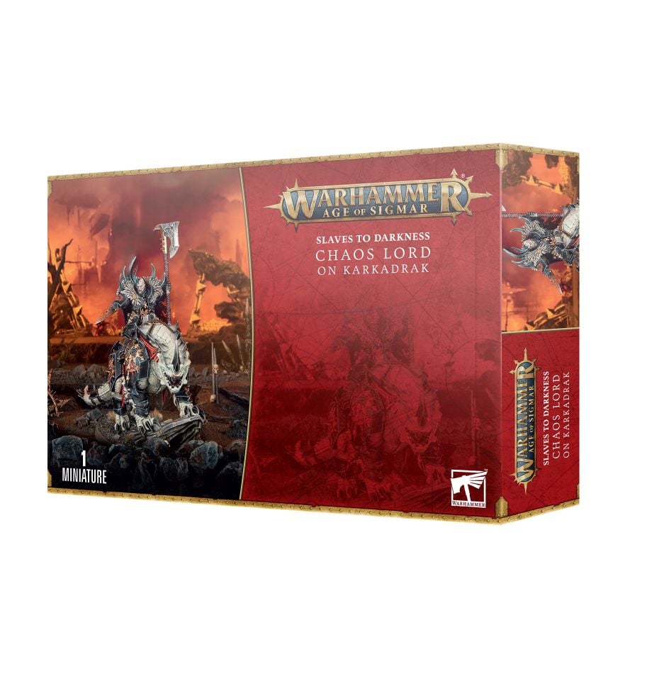 Image of Warhammer Age of Sigmar: Slaves to Darkness - Chaos Lord on Karkadrak