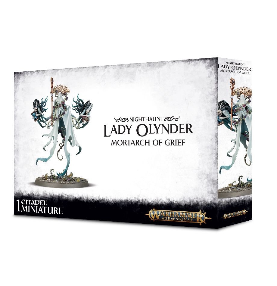 Image of Warhammer Age of Sigmar: Nighthaunt - Lady Olynder Mortarch of Grief