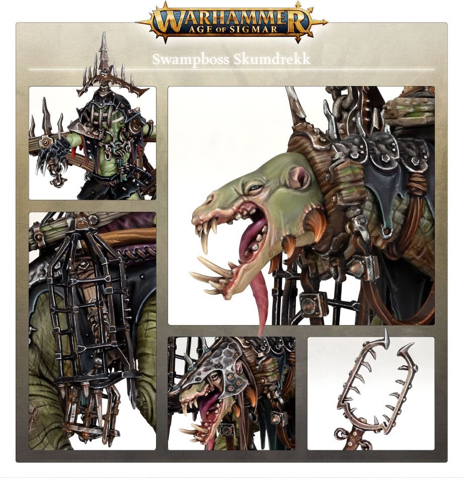 Image of Orruk Warclans Swampboss Skumdrekk - Warhammer Age of Sigmar