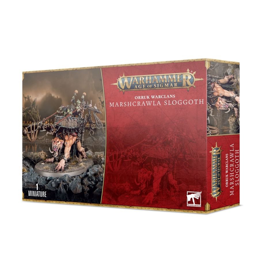 Image of Orruk Warclans Marshcrawla Sloggoth - Warhammer Age of Sigmar