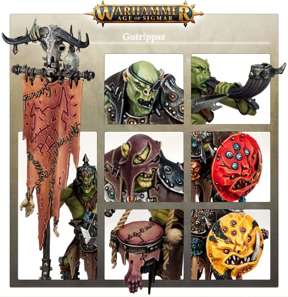 Image of Orruk Warclans Gutrippaz - Warhammer Age of Sigmar