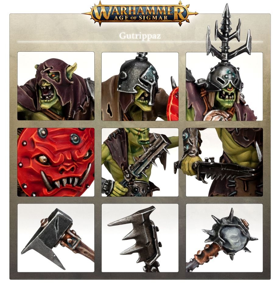Image of Orruk Warclans Gutrippaz - Warhammer Age of Sigmar
