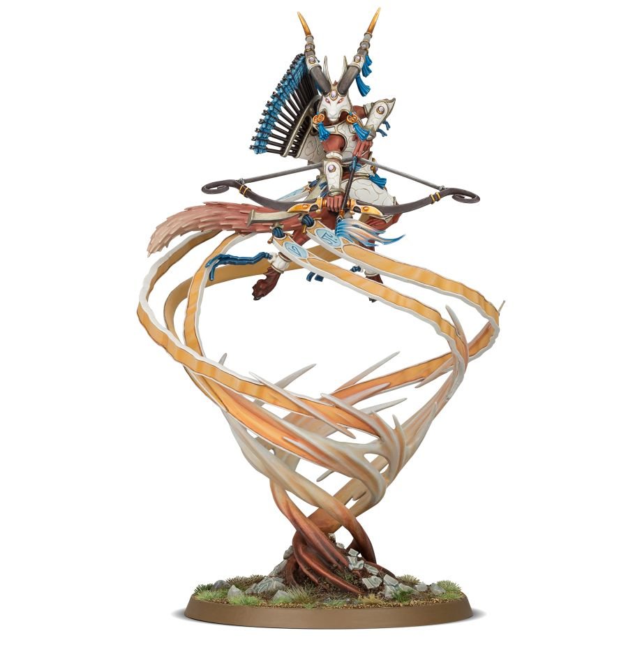 Image of Lumineth Realm-Lords Sevireth, Lord of the Seventh Wind Warhammer Age of Sigmar: