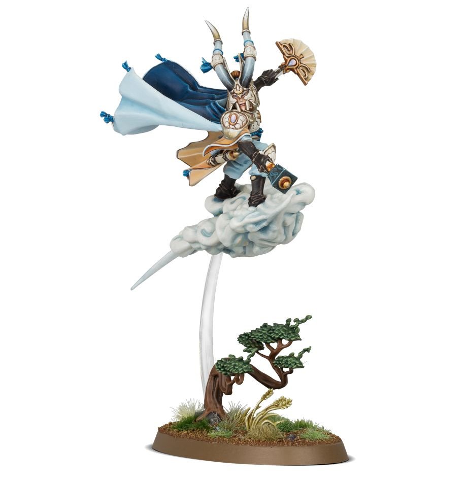 Image of Lumineth Realm-Lords Hurakan Windmage Warhammer Age of Sigmar:
