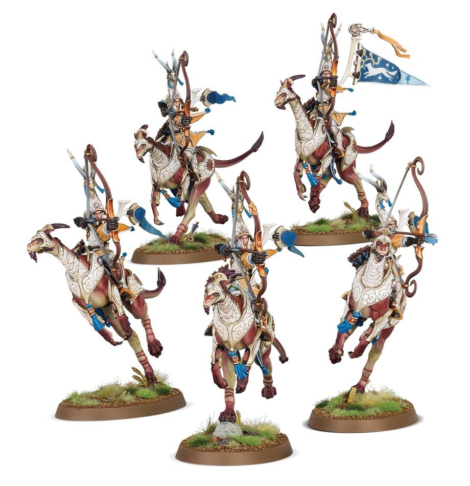 Image of Lumineth Realm-Lords Hurakan Windchargers Warhammer Age of Sigmar: