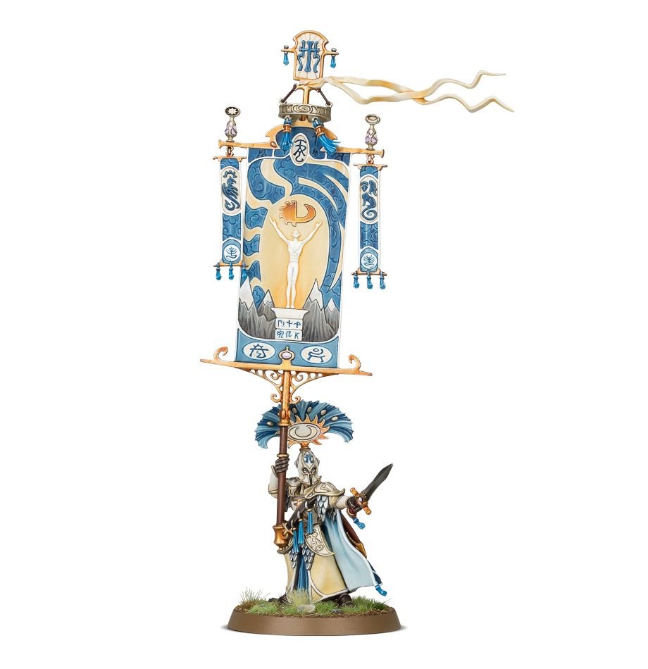 Lumineth Realm-Lords Vanari Bannerblade Warhammer Age of Sigmar: