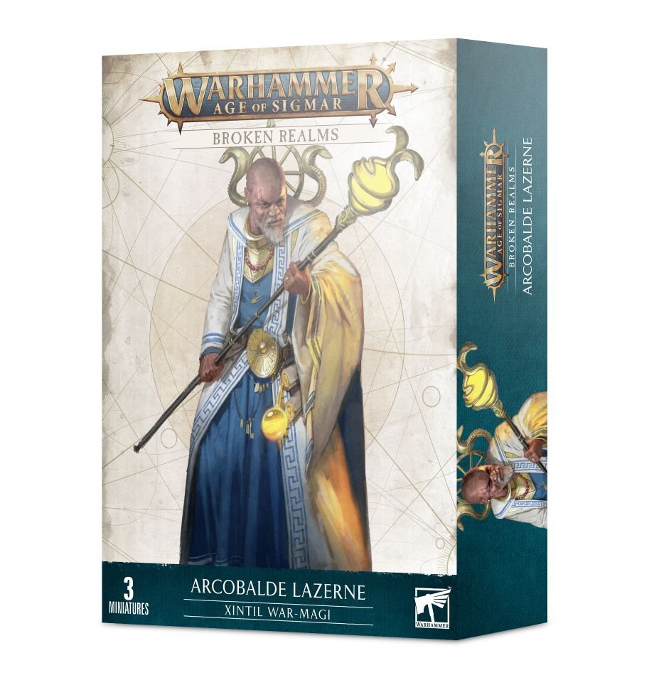 Image of Broken Realms Arcobalde Lazerne – Xintil War-Magi Warhammer Age of Sigmar: