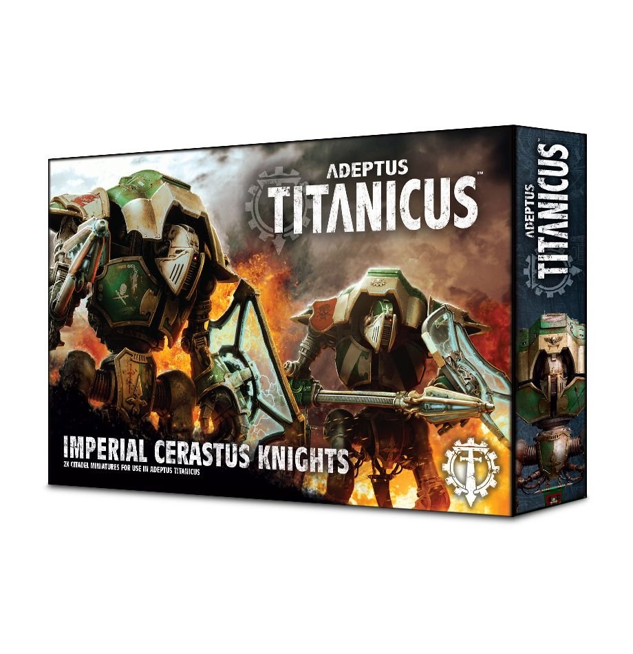 Image of Warhammer 40k: Adeptus Titanicus - Imperial Cerastus Knights