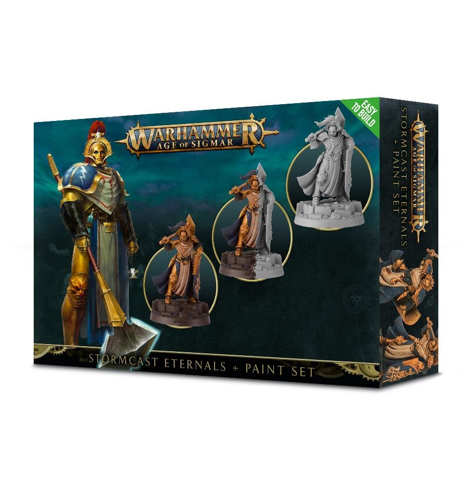 Image of Stormcast Eternals + Paint Set Warhammer Age of Sigmar