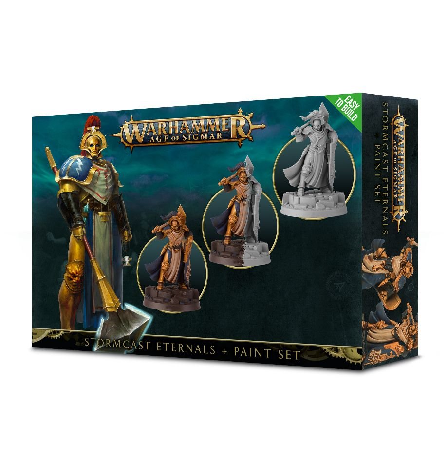 Stormcast Eternals + Paint Set Warhammer Age of Sigmar