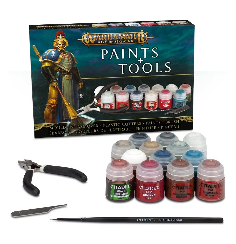 Image of Paints & Tools Set Warhammer Age of Sigmar