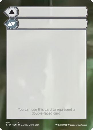 Image of Helper Card (1/9) [Kaldheim Tokens]